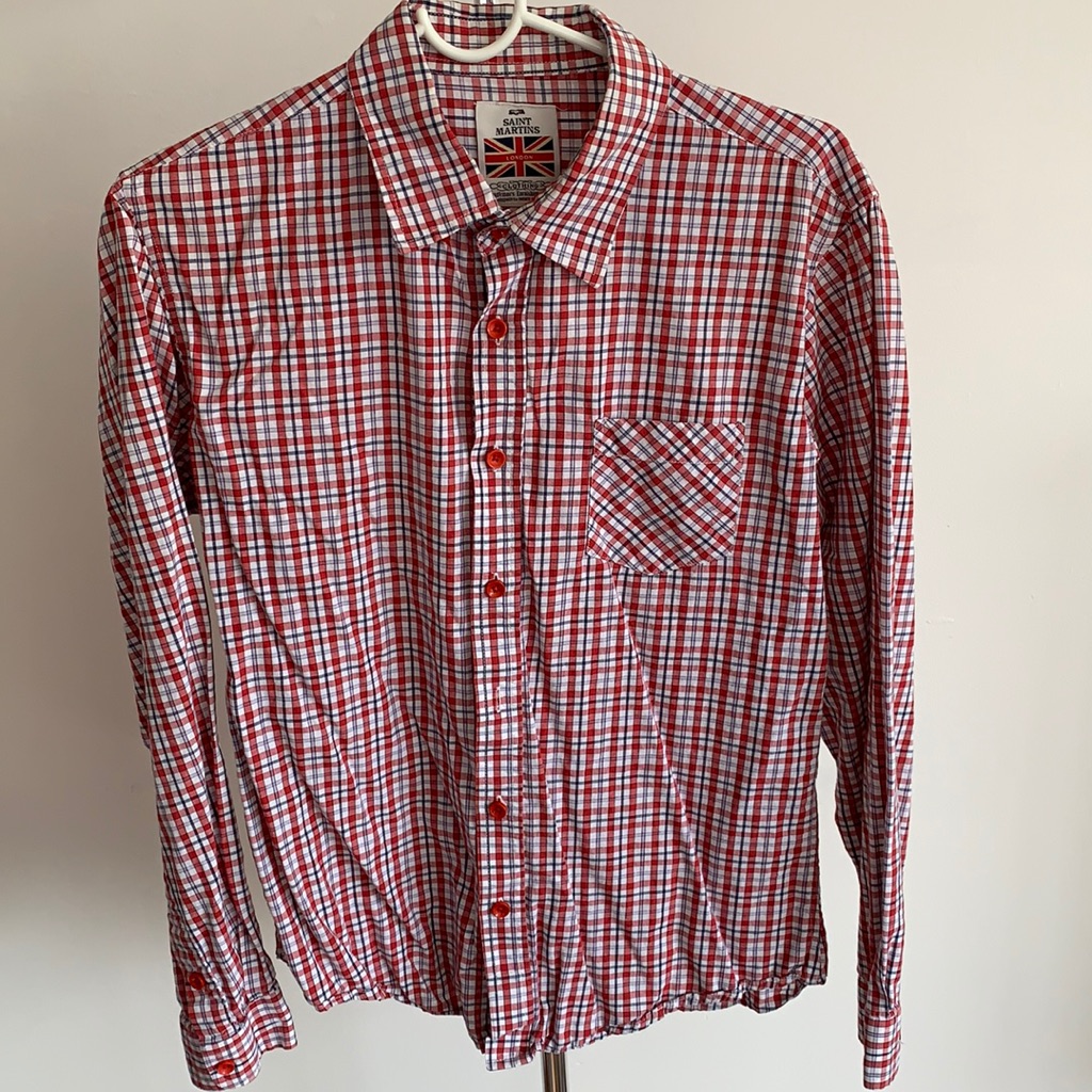 Checker Plaid Button Down